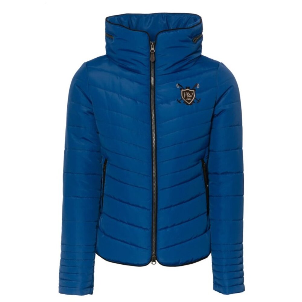 Horseware Maya Padded Ladies Jacket Size M 8/10 Imperial Blue Equestrian